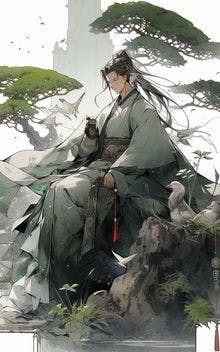 Popular Xuanhuan web novel: The Leader of Shu Mountain's Five Peaks Sect